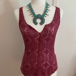 Boho free people tank